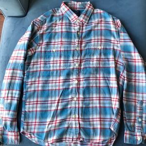 J Crew flannel shirt
